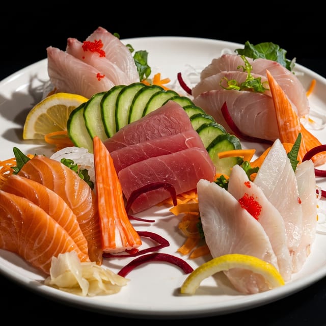 Sashimi Salad.