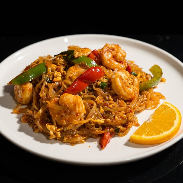 Spicy Pad Thai.